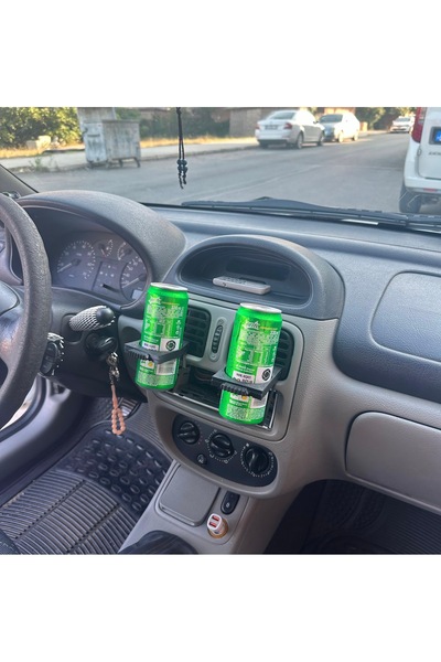 3dbaydesign رينو كليو 2 - 2 زجاج (حامل أكواب)