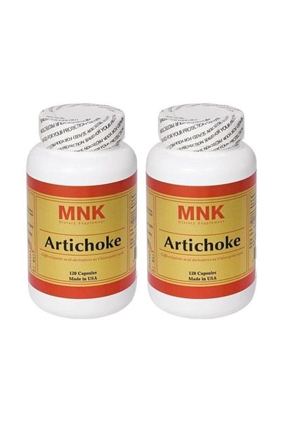 Mnk Artichoke leaf Extract - Artichoke Extract 2 Boxes 240 Capsules Us