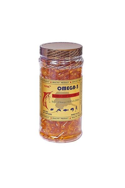 Mnk Omega 3 Fish Oil - 200 Softgels Us Product