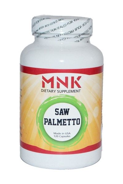 Mnk Saw Palmetto 550 Mg 120 Capsules Dwarf Palm Usa