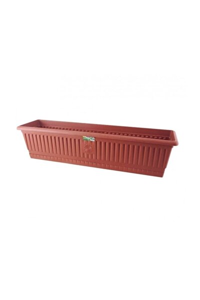 bimbambom Bahçe Balkon Saksı (13 Lt) 70 Cm, 3 Adet Uzun Balkon Saksı, Hak Saksı