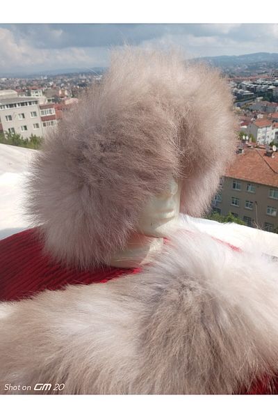 hoaryage Сваляща се шапка с вълча опашка, Кипчак Борк Калпак, малък размер