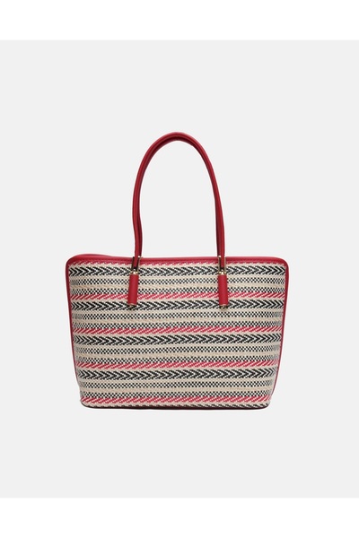 hediyeconcepti Pletena tkanina Pleteno - 3 Petlen ženska Torba za rame