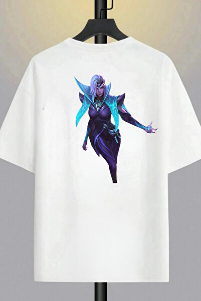 Massgai Mobile Legends VALENTINA Štampano Unisex Oversize kroj Pamuk T-shirt ...