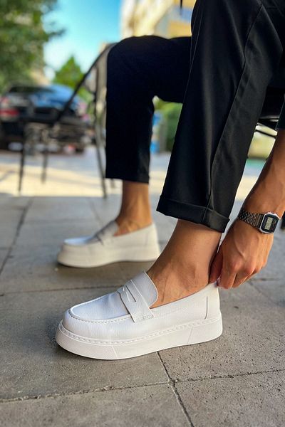 BZ Moda B421 Bandera - Ορθοπεδική σόλα Casual Ανδρικά Παπούτσια CBT Λευκό