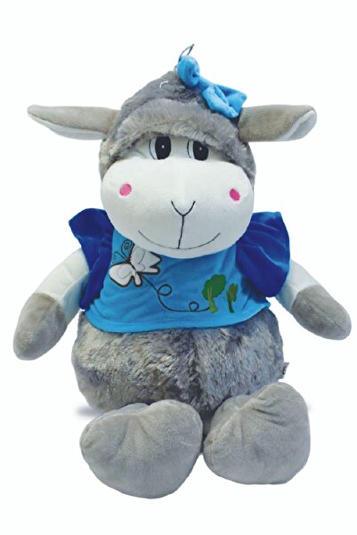 Peluş Sepeti Halley Oyuncak 55 Cm Kıyafetli Şirin Kuzu Peluş - Yumuşak Dokulu