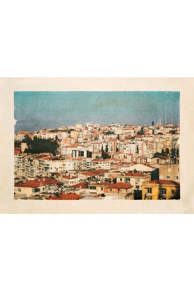 artoloji Dilara Arkan-Labirent-2018-Kumaş Üzerine Transfer Baskı-22.2x15.2 cm...