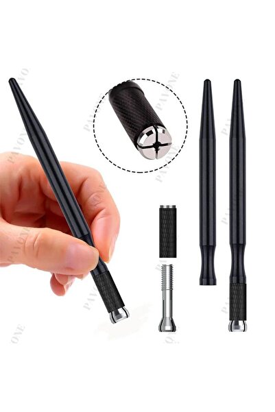 Pavone Microblading Kalemi - Kaş Tasarım Kalemi - Siyah