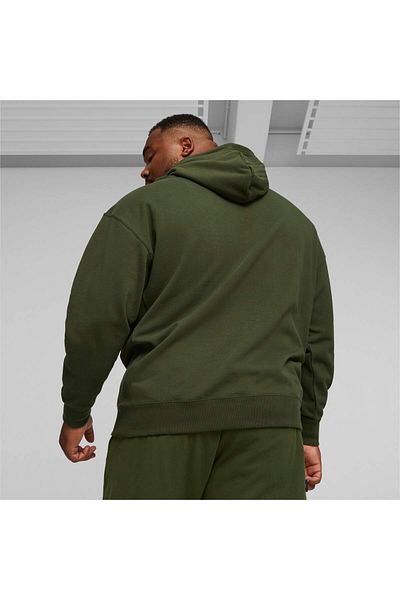 Puma Men's Hooded Sweatshirt - DOWNTOWN Logo