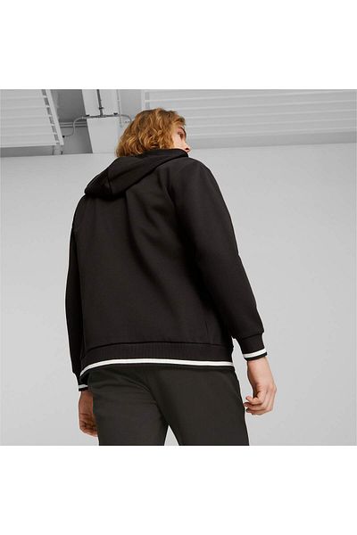 Puma Men's Hooded Zippered Sweatshirt - SQUAD