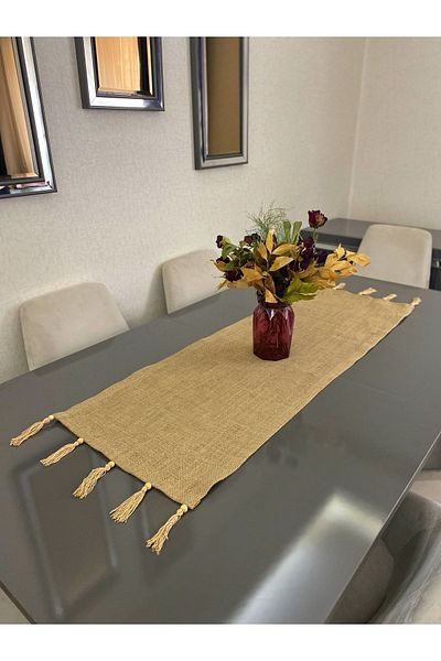 Parla Life Пътека от юта с пискюли 40x140 см