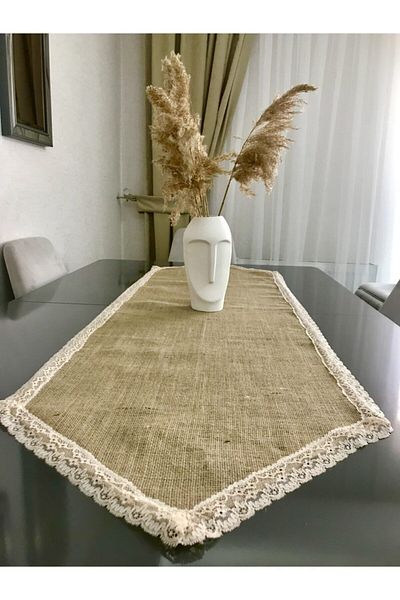 Parla Life Λεπτομερής δρομέας από ύφασμα από γιούτα