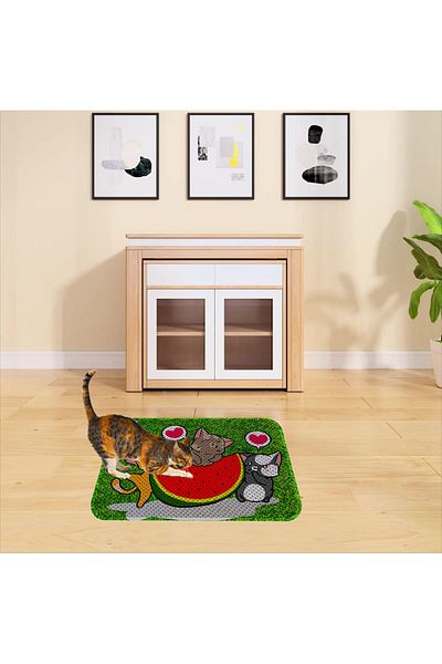 AKTUNÇ 60x80 Cm Cat Scratching Mat