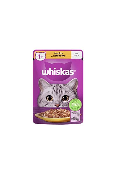 Whiskas Pouch Tavuklu 28 Adet 85Gr
