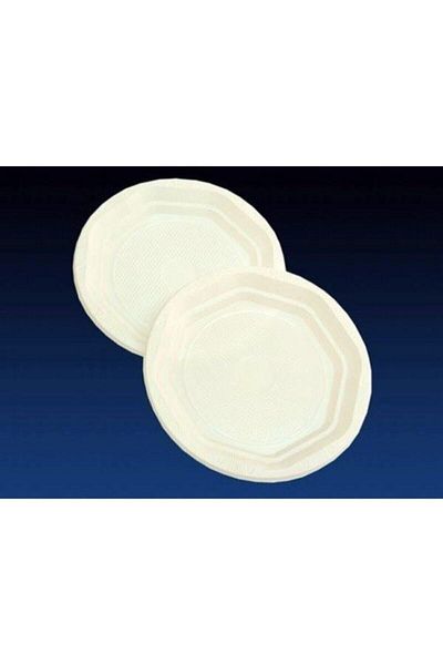 KIRIKTAŞ 17 Cm Plastic Plate - 100 Pieces