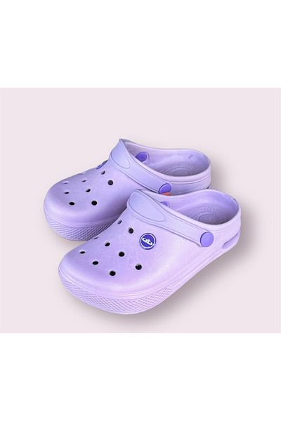 AkınalBella Lilac Lightweight Soft Slippers Sandals for Girls - Air Luminous Sole