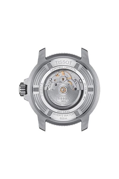 TISSOT Seastar 2000 Professional Men's Wristwatch - Powermatic 80 T1206071104101