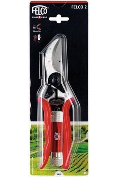 Felco 2 Pruning Scissors 21.5mm Right By Pass with Flashlight Set