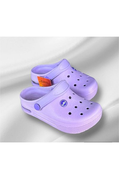 AkınalBella Lilac Lightweight Soft Slippers Sandals for Girls - Air Luminous Sole