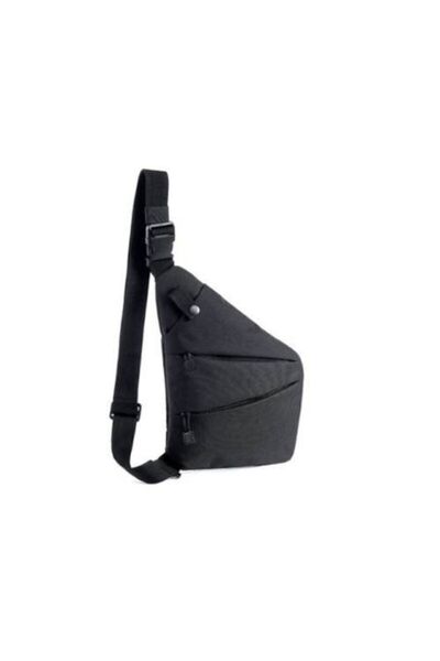 Best Unisex Black Cross Strap Safety Anti Thief Waist Back Shoulder Bag