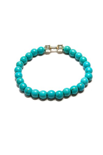Dejavu TR Turquoise Natural Stone Sports Bracelet Model
