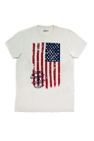 Dressmann Large Size Printed T-shirt