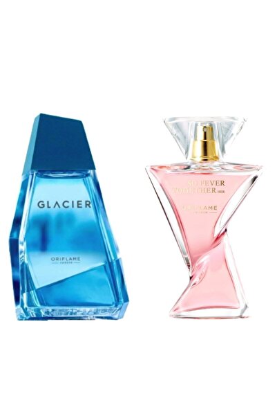 Oriflame Glacier 100ml Edt Erkek Parfüm+so Fever Together 50ml Edp Kadın Parfüm