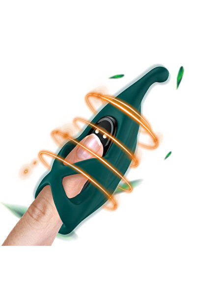 PRIME TOYS Helix Şarjlı Su Geçirmez G Nokta ve Klitoris Uyarıcı Parmağa Takılabilir Mini Vibratör