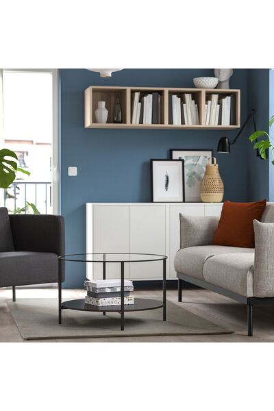 IKEA halı, gri, 133x195 cm