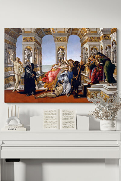 TabloShop Apelles’e Atılan İftira Tablosu - Klasik Sanat Dekoru