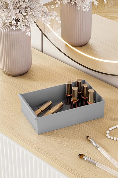 Pufwin Home Elegance XL - Set de cosmetice de machiaj multifuncțional Ser Organizator de parfum Organizator de cutie