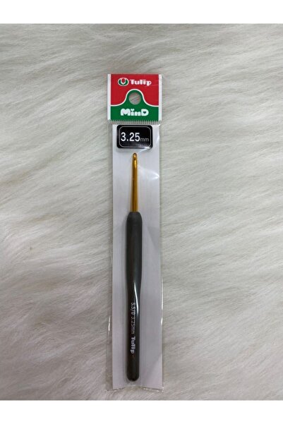 GLR&THFY كروشيه من الصوف بمقبض من السيليكون مقاس 3.25 مم