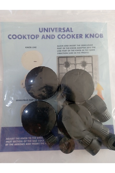 Universal Ocak Düğmesi 4'lü