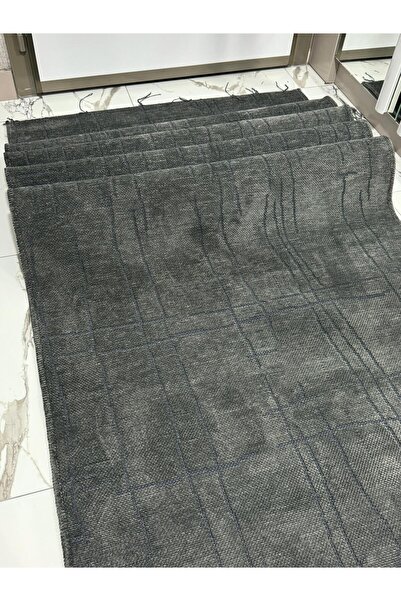 MBA Viscose Woven - Non-Slip Based Washable Carpet Living Room Kitchen Carpet, Oslo Anthracite