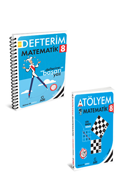 Arı Yayıncılık 8 SINIF MATEMATİK ATÖLYEM+DEFTERİM