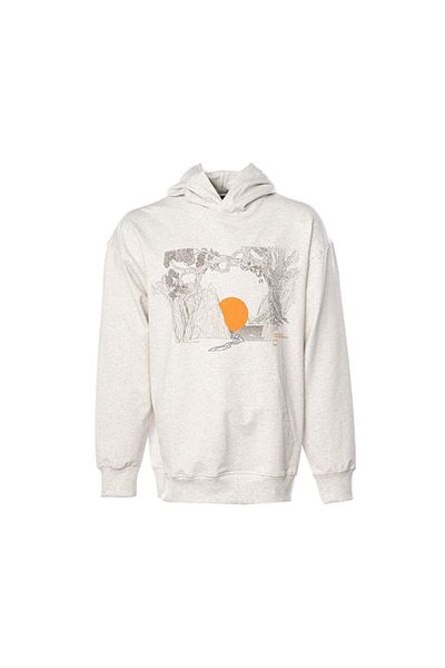 hummel Ανδρικό casual φούτερ Hmlelroy Hoodie 921847 -2006 Κρέμα