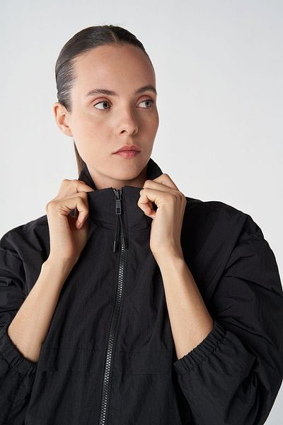 hummel HMLWINONA RAINCOAT ΜΑΥΡΟ TEXTILE Γυναικείο αδιάβροχο