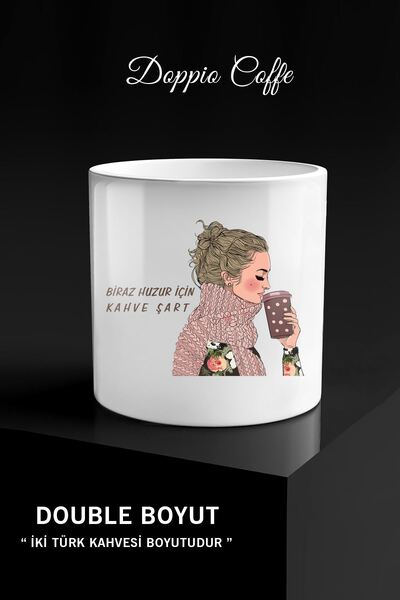 Bytwo كوب نسائي مصمم لشرب القهوة الباردة - قهوة دوبيو، بدون مقبض *btc10