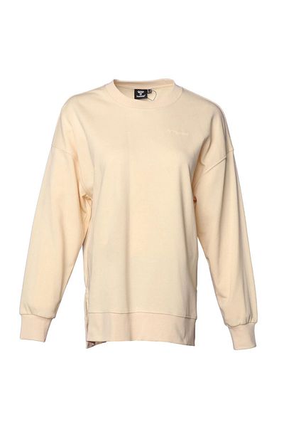 hummel Γυναικείο φούτερ Bluebell σε μπεζ λαιμόκοψη