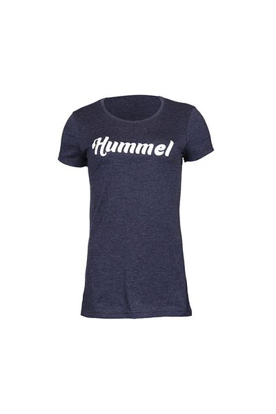 hummel T-shirt Hmluhıra S/s Lacivert Kadın Kısa Kol T-shirt