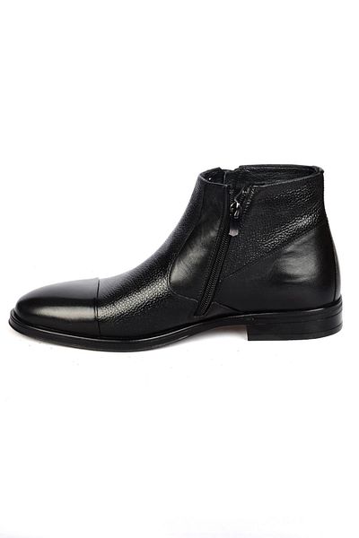 Pierre Cardin 11925251 Μαύρες Δερμάτινες Κλασικές Ανδρικές Μπότες