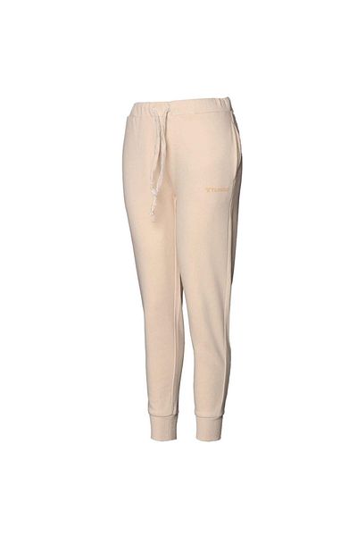 hummel بنطال رياضي نسائي من جاكو بأرجل مطاطية - كريمي931510-1059