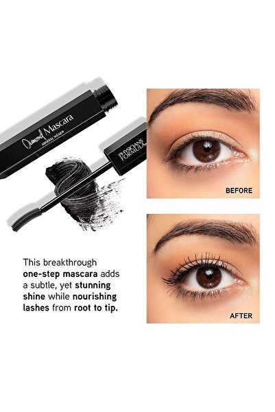 Physicians Formula Mineral Wear Diamond Maskara Black Besleyici Siyah Rimel Elmas Tozu Kirpik Güçlendirici