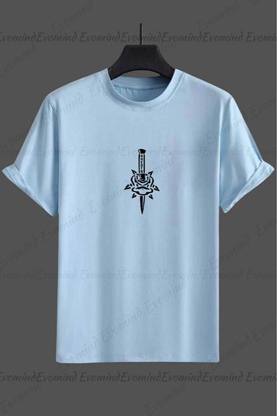 Evomind 1 tricou este un cadou pentru achiziții de 5 și mai sus în coș - Tricou oversize cu imprimeu Skull