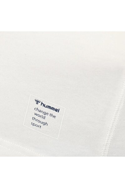 hummel Charles Oversize ανδρικό μπλουζάκι με λευκή λαιμόκοψη