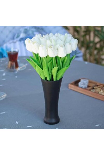 YASİMA Lüks 16 Lı Islak Lale Demeti Düğün Nişan Gelin Ve De Saksı Sevgililer Günü