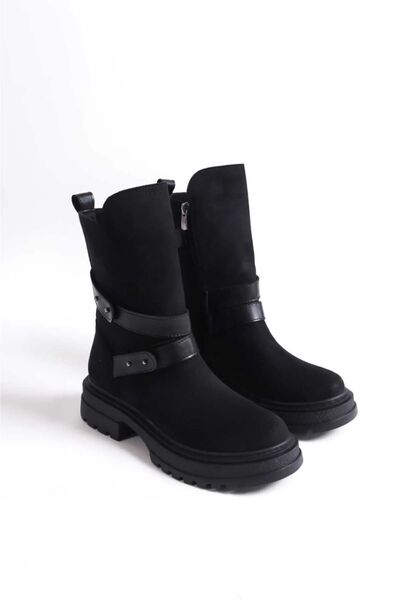 DS AYAKKABI High-Sole Women'S Suede BootS - Taim Brand