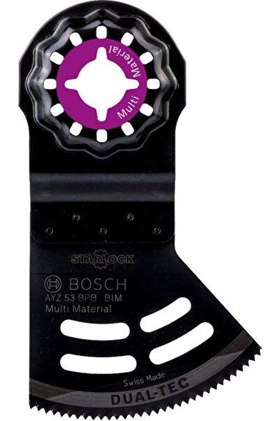 Bosch - Starlock - AYZ 53 BPB - BIM Çoklu Malzeme İçin Daldırmalı și Yana Kes...