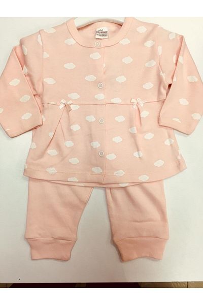 Mini Okyanus Bebe بدلة طفلة منقوشة