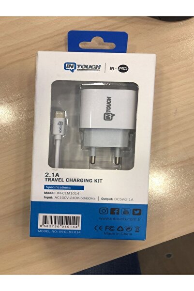 İntouch IN TOUCH LİGHTNING Travel Charging Kit